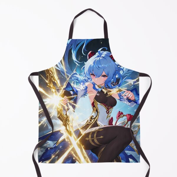 Item preview, Ganyu Genshin Impact Radiant Archery Sky Moment designed and sold by mildaclairmo.