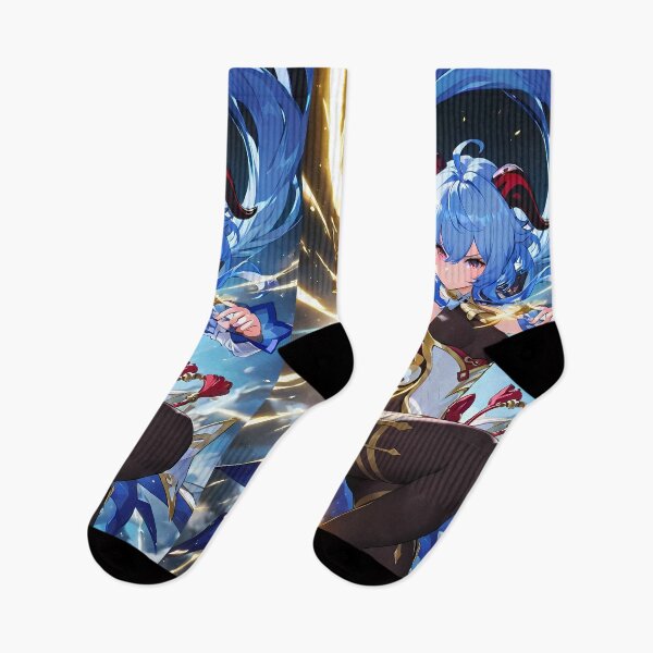 Item preview, Ganyu Genshin Impact Radiant Archery Sky Moment designed and sold by mildaclairmo.