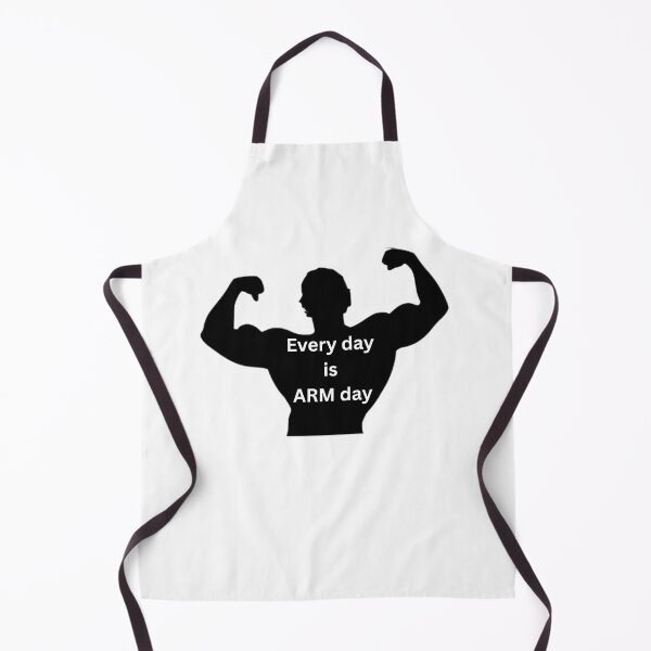 Item preview, Every Day Is Arm Day — Funny Gym Bodybuilding Humor designed and sold by chubbipop.