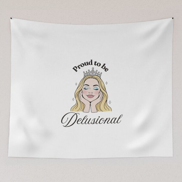 Item preview, Proud to be Delusional designed and sold by MantraTee.