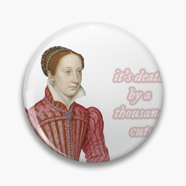 Item preview, yes it took more than one swing of the axe to take Mary's head off designed and sold by ZiaMI.