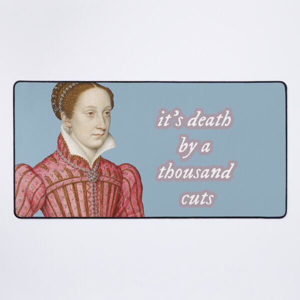 Item preview, yes it took more than one swing of the axe to take Mary's head off designed and sold by ZiaMI.