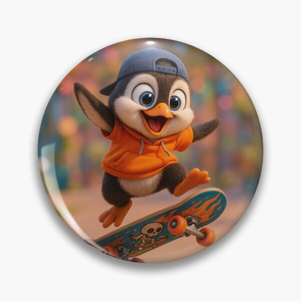 Item preview, Skater Penguin designed and sold by Sillytoe.