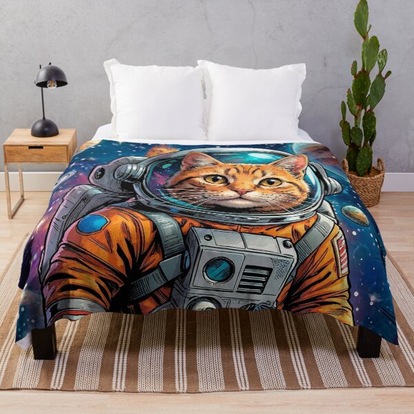 Item preview, Astronaut Cat Exploring the Infinite Cosmos designed and sold by Mistermike248.