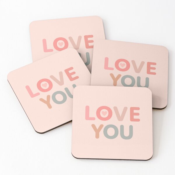Item preview, Love You Minimal Typography designed and sold by yara.lahdo.