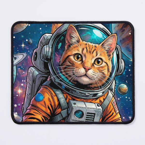 Item preview, Astronaut Cat Exploring the Infinite Cosmos designed and sold by Mistermike248.