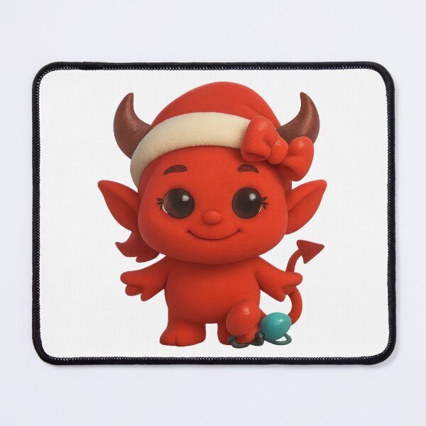 Item preview, Christmas Devil Girl designed and sold by Sillytoe.