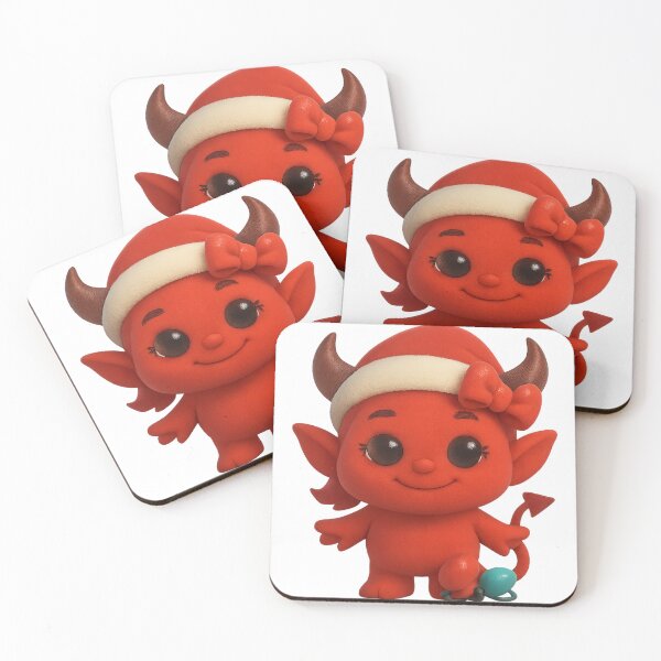Item preview, Christmas Devil Girl designed and sold by Sillytoe.