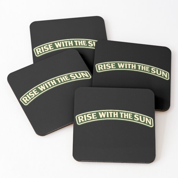 Item preview, Rise With The Sun – Retro Green Vintage Motivational Shirt designed and sold by VibeOffline Studio.