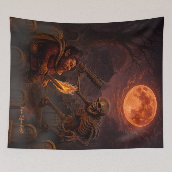Item preview, The Flamebearer and the Rising Dead designed and sold by FilosFineArts.