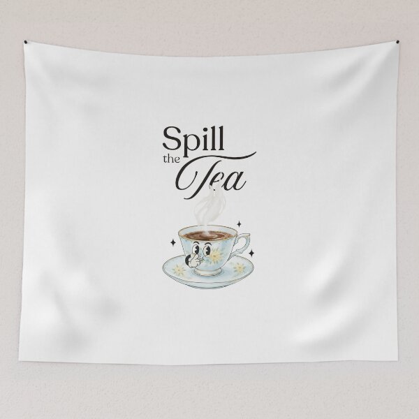 Item preview, Spill The Tea designed and sold by MantraTee.