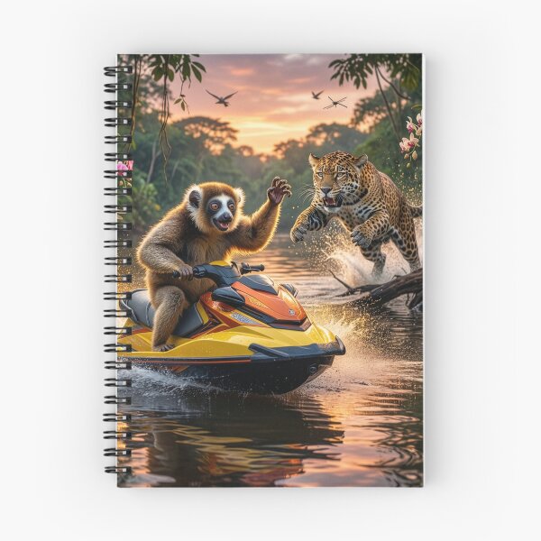 Item preview, Lemur Makes His Escape designed and sold by Tridentulus.
