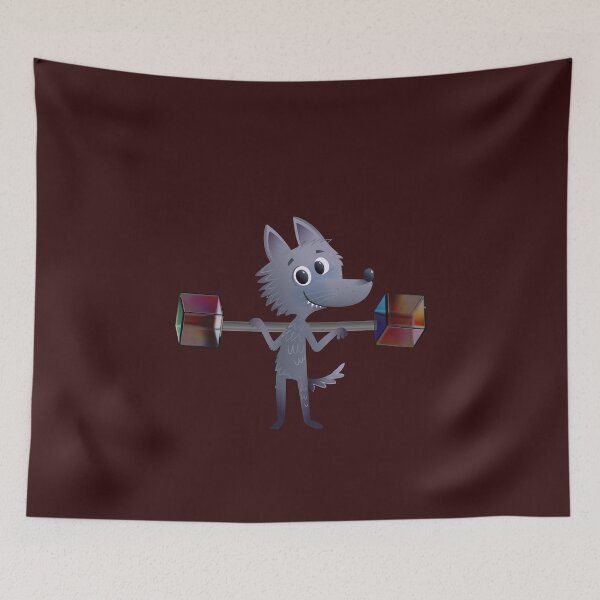Item preview, bodybuilder wolf collection designed and sold by tomasluxorio.