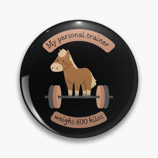 Item preview, My personal trainer weights 600 kilos designed and sold by PurrfectJourney.