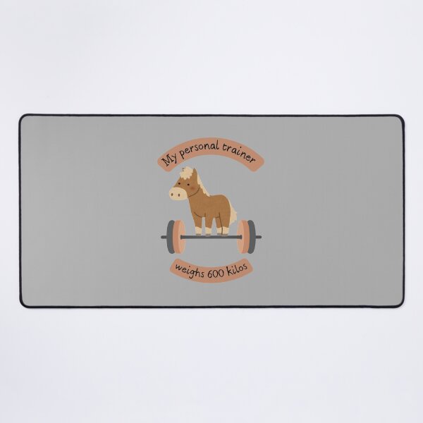 Item preview, My personal trainer weights 600 kilos designed and sold by PurrfectJourney.
