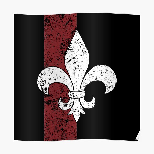 Fleur De Lis Poster