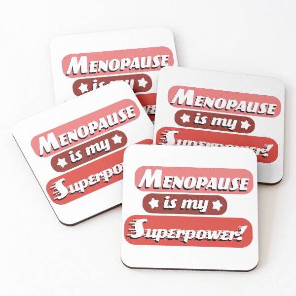 Item preview, Menopause is my Superpower! designed and sold by Grid & Ground.