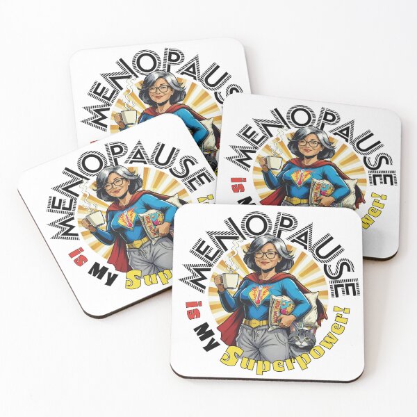 Item preview, Menopause is my Superpower! designed and sold by Grid & Ground.