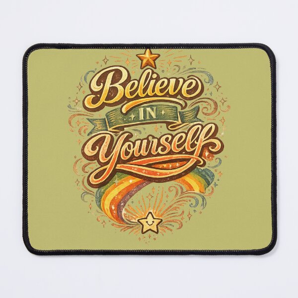 Item preview, Brilliant Inspirational and Motivational saying- Believe in Yourself designed and sold by Right-UR.