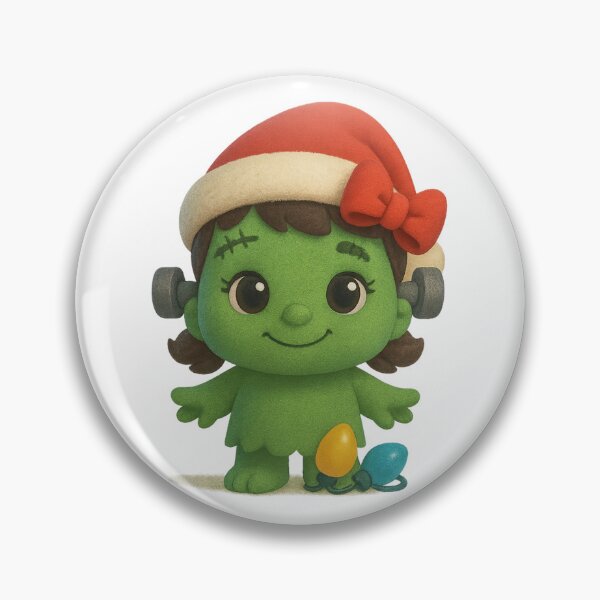Item preview, Christmas Frankenstein Girl designed and sold by Sillytoe.