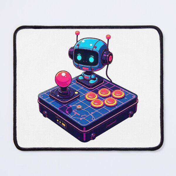 Item preview, Retro Mini Console with Vintage Robot designed and sold by Alquimia Lunar.