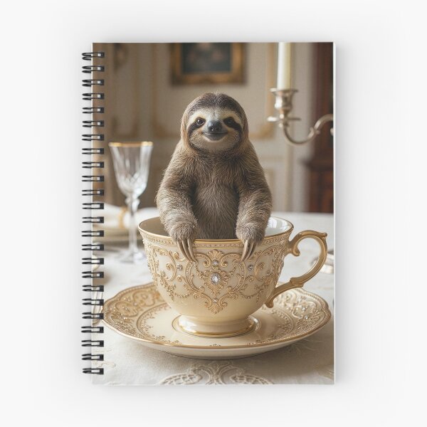 Item preview, Sloth in a Tea Cup designed and sold by Tridentulus.