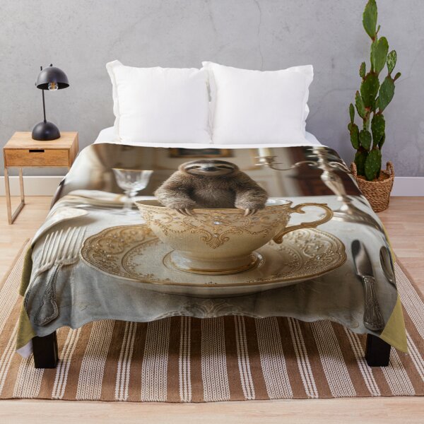Item preview, Sloth in a Tea Cup designed and sold by Tridentulus.