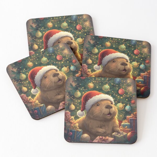 Item preview, A Capybara Christmas  designed and sold by JosueShop101.