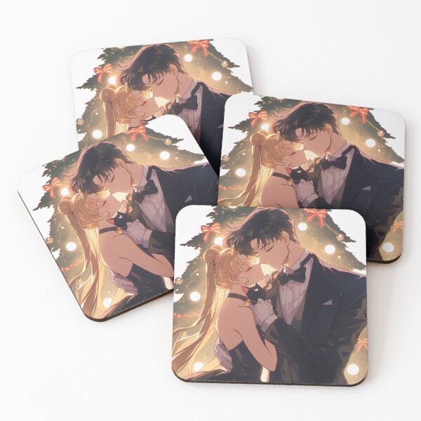 Item preview, Usagi and Mamoru Christmas designed and sold by Solace Sparkles.