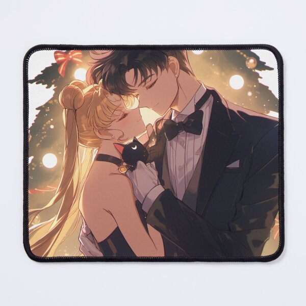 Item preview, Usagi and Mamoru Christmas designed and sold by Solace Sparkles.