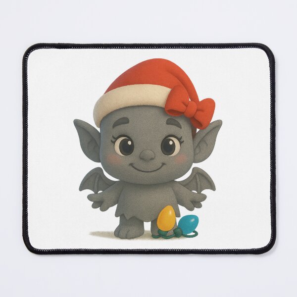 Item preview, Christmas Gargoyle Girl designed and sold by Sillytoe.