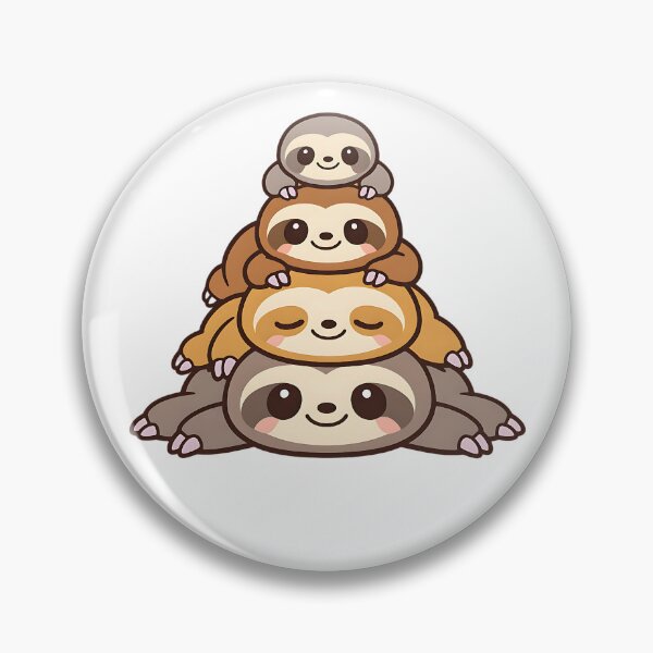 Item preview, Sloth Family designed and sold by bobcatmarty.
