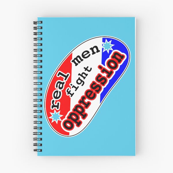 Item preview, Real men fight oppression, red white and blue background designed and sold by mntimg.