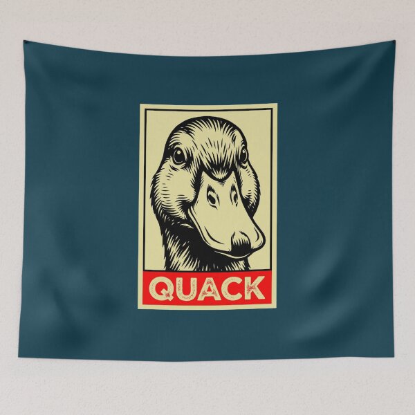 Item preview, Quack Retro Duck  designed and sold by NosandEdgy.