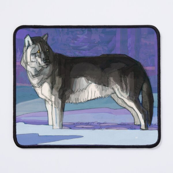 Item preview, GreyWolf in snow designed and sold by David  Kennett.