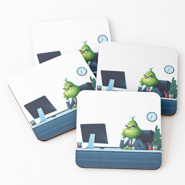 Item preview, Grinch's Office designed and sold by Fazube.