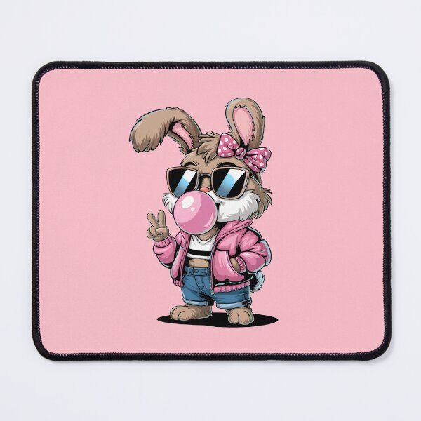Item preview, Cool 'Lil Bunny in Pink designed and sold by Comforts of Home, LLC.