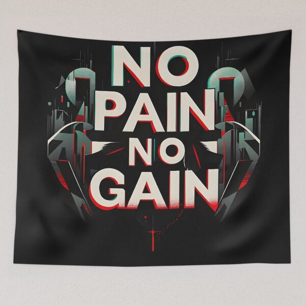Item preview, No Pain No Gain designed and sold by Ikbel Studio.