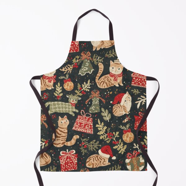 Item preview, Christmas Pattern kitty cats designed and sold by JosueShop101.