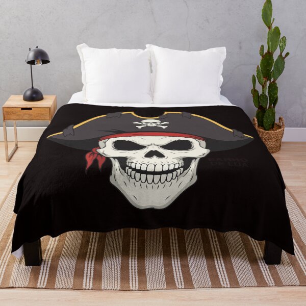 Item preview, pirate skull designed and sold by skulls and rock.