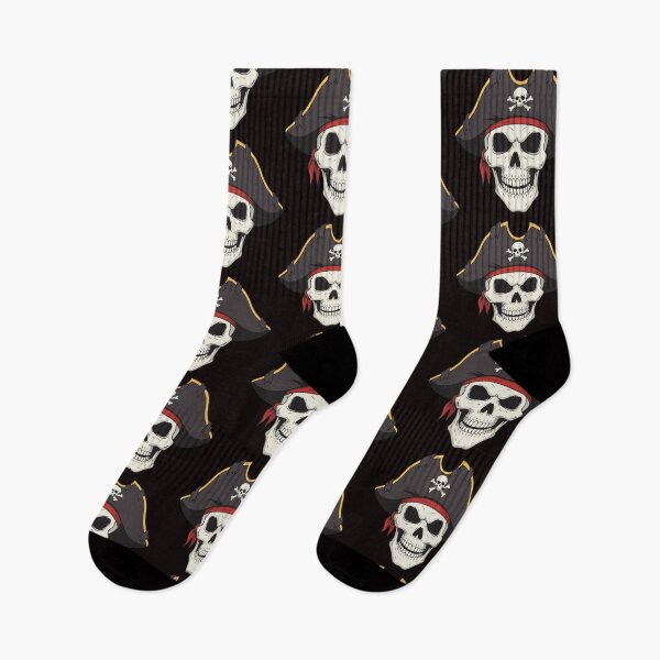 Item preview, pirate skull designed and sold by skulls and rock.