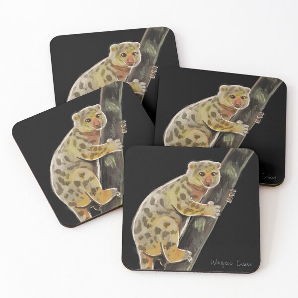Item preview, Waigeou cuscus digital drawing designed and sold by qbunnie.