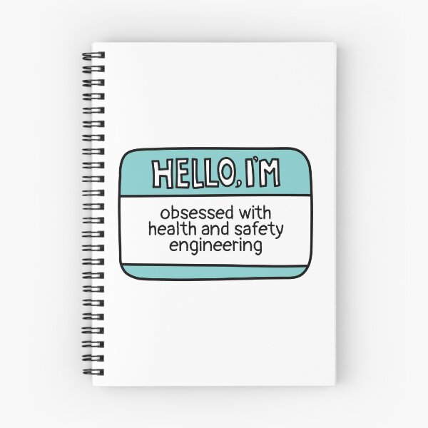 Item preview, Health And Safety Engineering Funny Engineer Name Tag designed and sold by MaryAller.