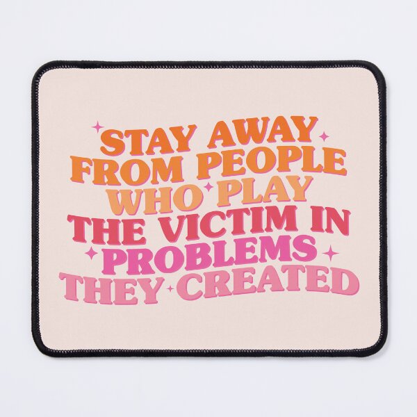 Item preview, Accountability Check Stop Playing the Victim designed and sold by SweetLog.