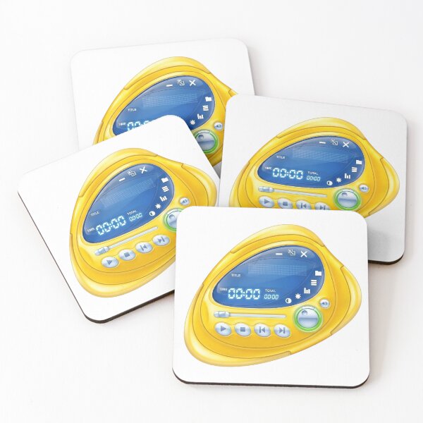 Item preview,  Retro Futurist Y2K Pebble MP3 Player designed and sold by NostalgiaOS.