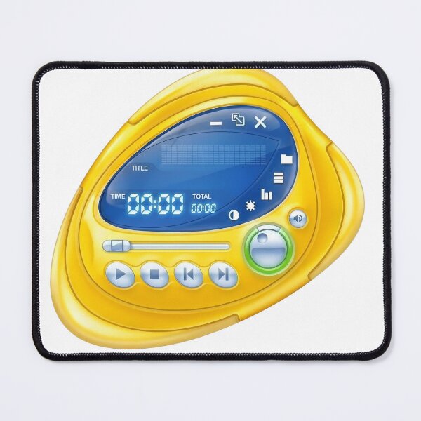 Item preview,  Retro Futurist Y2K Pebble MP3 Player designed and sold by NostalgiaOS.