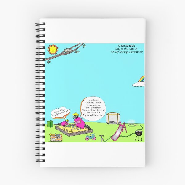 Item preview, Clean Sandpit - Oh My Darling, Clementine designed and sold by tuneinwithamy.