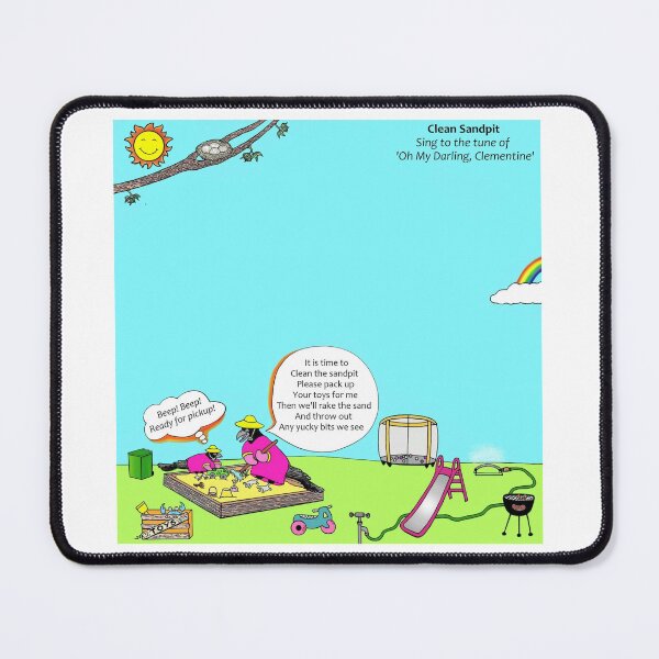 Item preview, Clean Sandpit - Oh My Darling, Clementine designed and sold by tuneinwithamy.