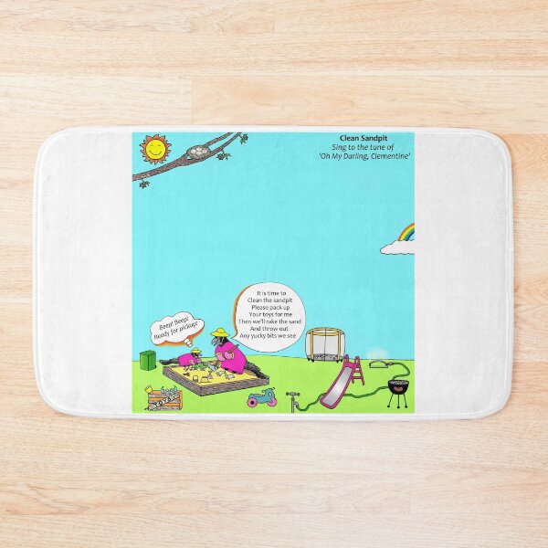 Item preview, Clean Sandpit - Oh My Darling, Clementine designed and sold by tuneinwithamy.