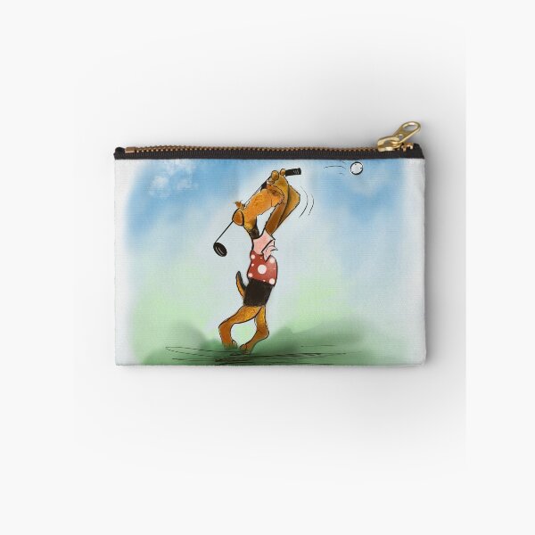 Item preview, Golfing Airedale designed and sold by Caseybell11.